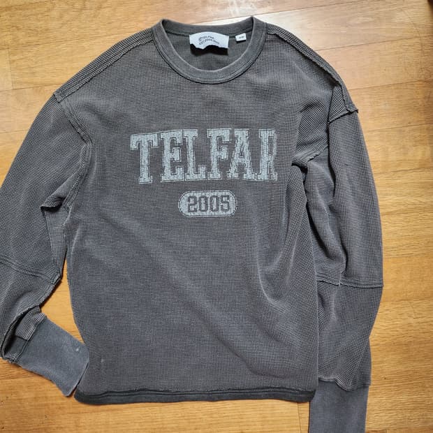 텔파 롱슬리브 차콜