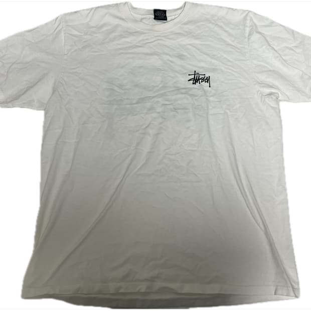 스투시 베이직 스투시 티셔츠 화이트 2023