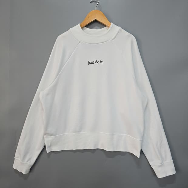 나이키(NIKE) 저스트두잇 맨투맨 화이트 L