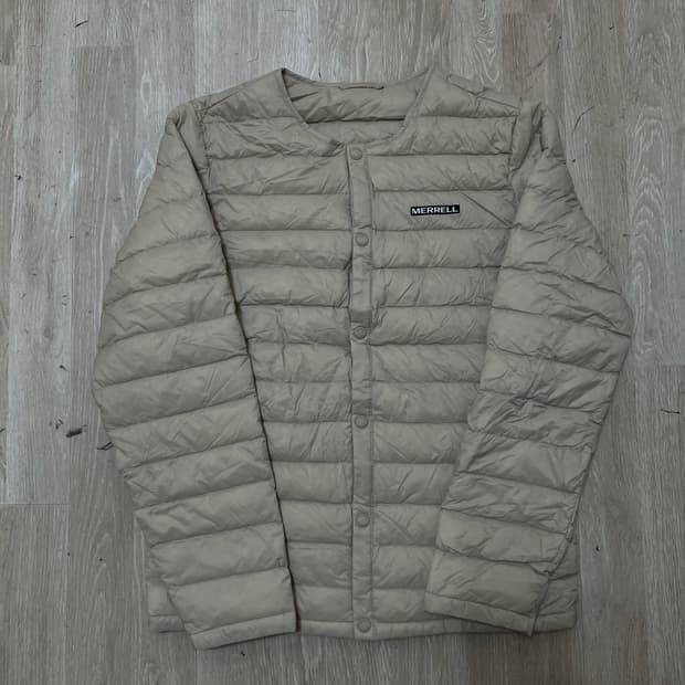머렐 로고 라이트 구스다운 경량패딩 M/95 