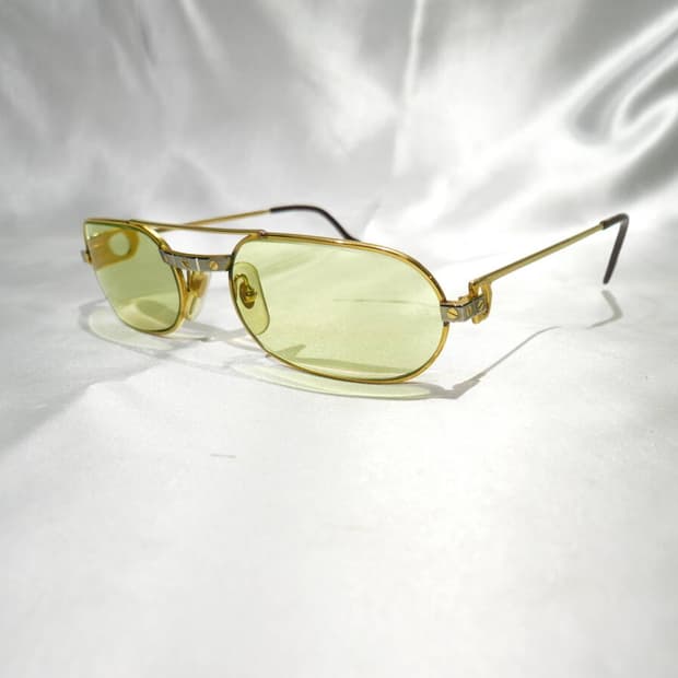 80s Cartier Santos 빈티지 까르띠에 산토스 안경