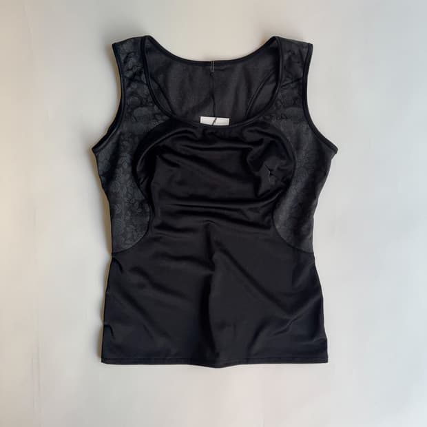 Jacquard Pattern Tank Top