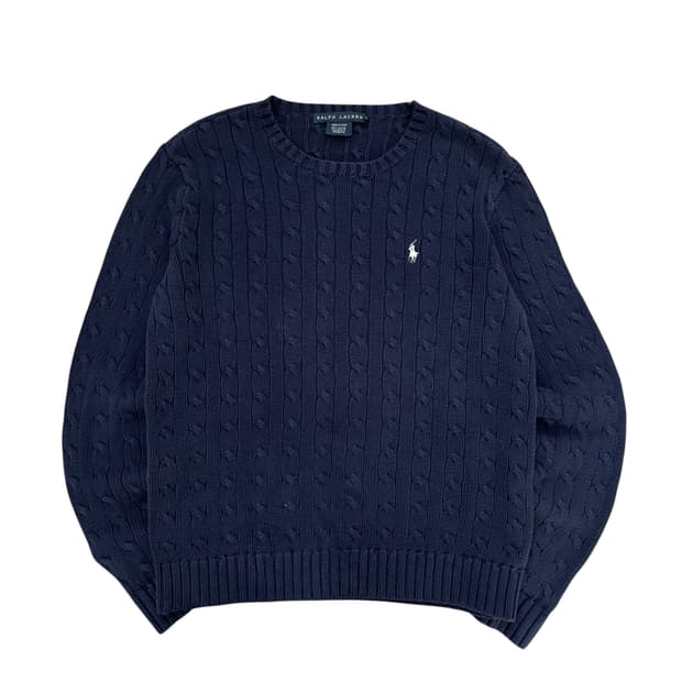 랄프로렌 케이블 니트