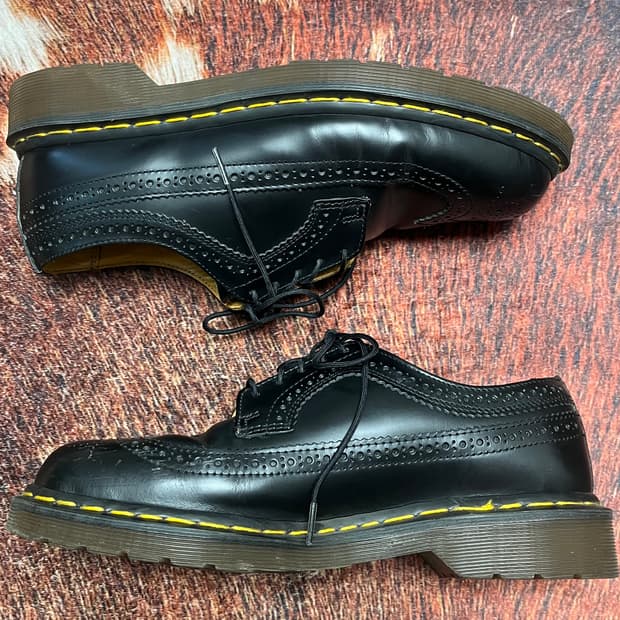 [42] 닥터마틴 3989 브로그 블랙 로퍼