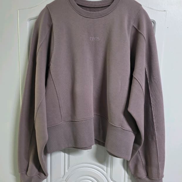 에토스 델리맨투맨 퍼플/맛차