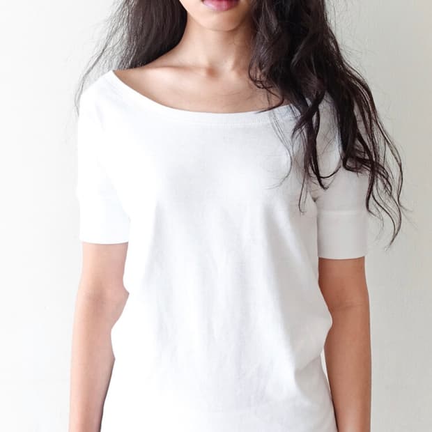 샵페어리 퍼프 반팔티 화이트 새상품