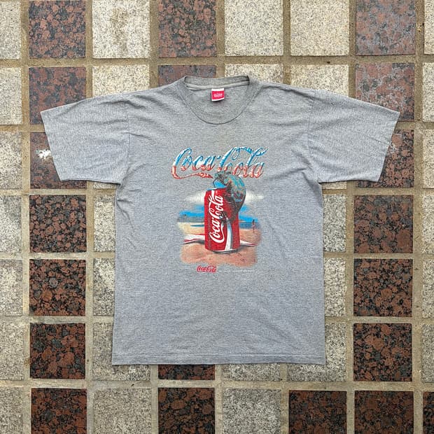 00s 코카콜라 오피셜 프린팅 티셔츠 (L)
