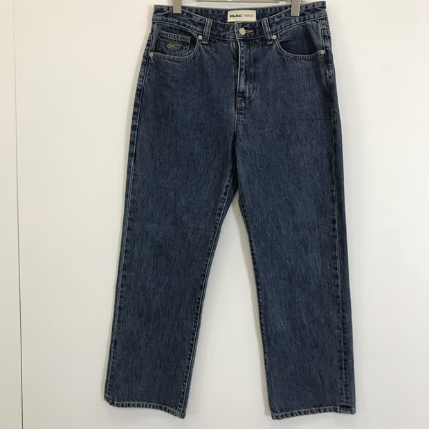 PLAC 플랙 MERGO 스트레이트 중청데님 [32]