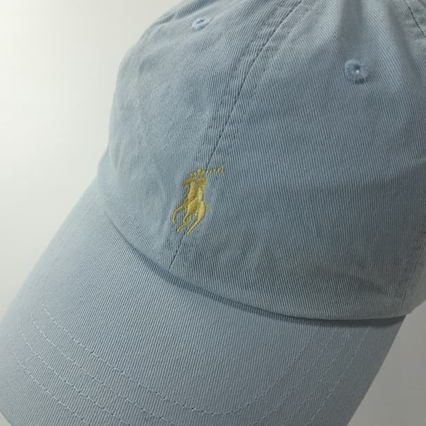 CK426 L 폴로 옐로우 포니 스카이블루 볼캡모자