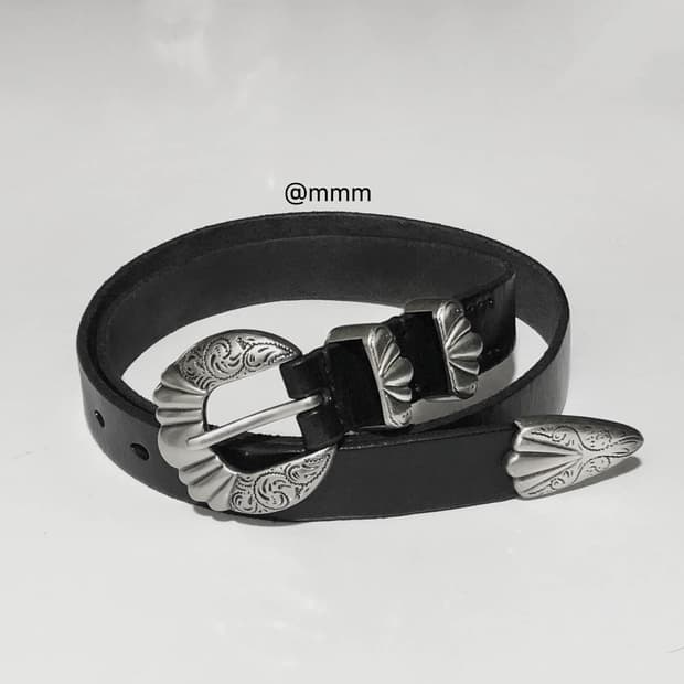 [Unisex] 토닉 웨스턴 이태리 가죽 벨트