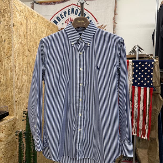 폴로 클래식핏 이지케어 스트라이프셔츠