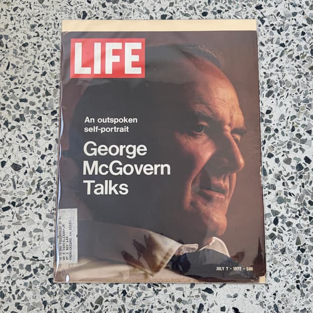 90s 아메리칸 빈티지 소품 포스터 액자 1 (LIFE 매거진) 