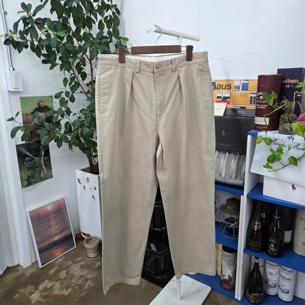 폴로랄프로렌 원플리츠 치노팬츠 34x30