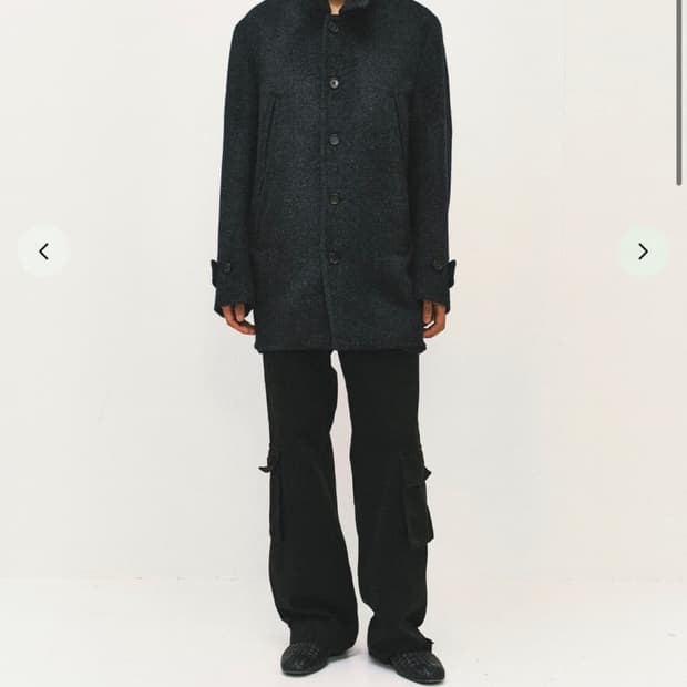 서피스에디션 임팔라 하프코트 차콜 m