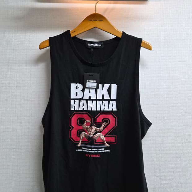 새제품 XL) BYSEC 바이젝 바키 82 슬리브리스 팝니다