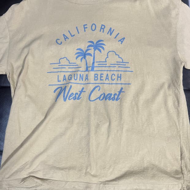 큐브슈가 캘리포니아 빈티지 티셔츠