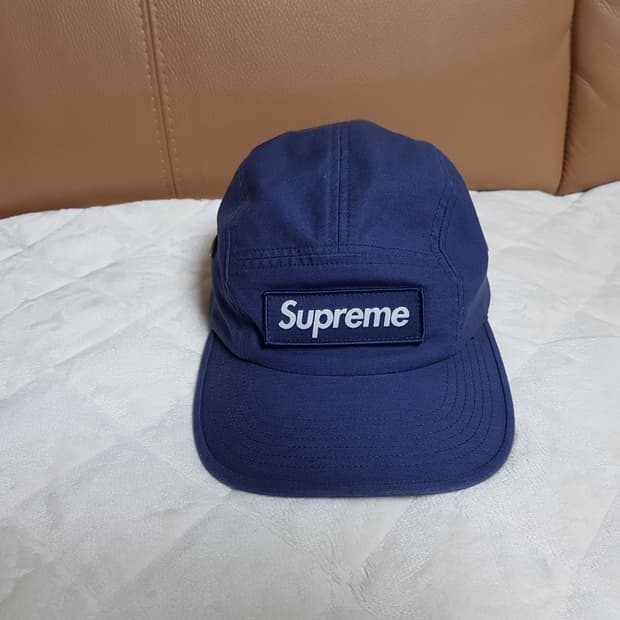 슈프림 밀리터리 캠프캡 모자 볼캡 네이비 23FW