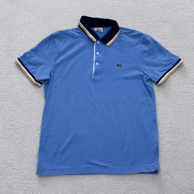 5 라코스테 남성 반팔 카라 티셔츠 0316E