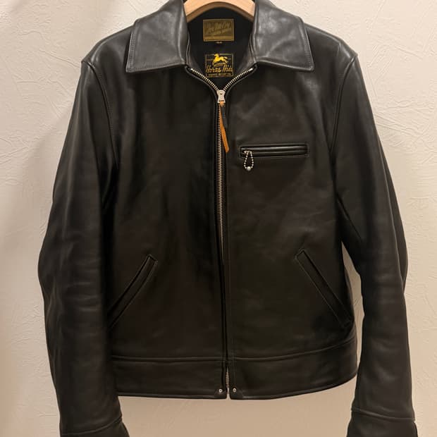 더 리얼 맥코이 조 맥코이 호스하이드 스포츠 자켓 (넬슨) 44사이즈