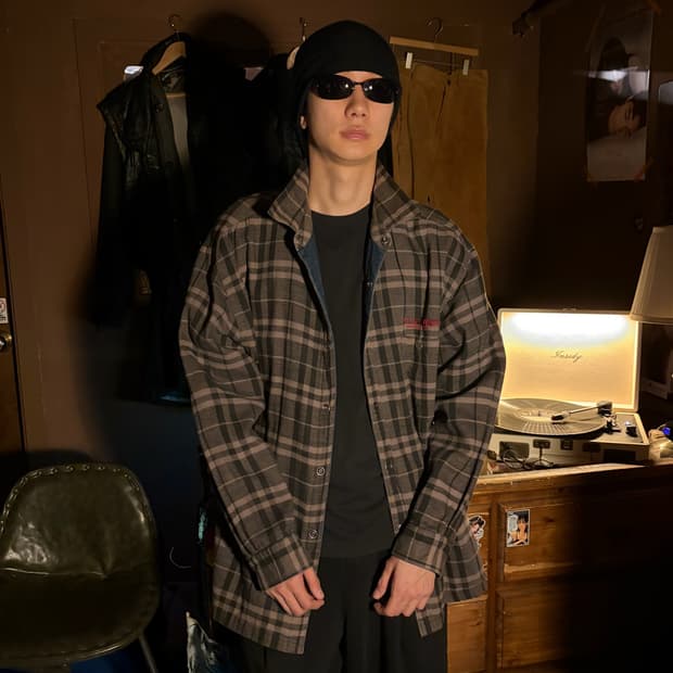 2002 FUBU REVERSIBLE DENIM SHIRT