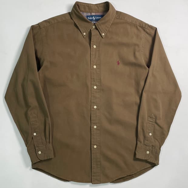 폴로 랄프로렌 카키 셔츠