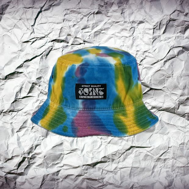 TIEDYE JOINT CLOTHING BUCKET HAT