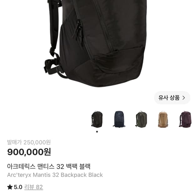 아크테릭스 멘티스 32L 백팩