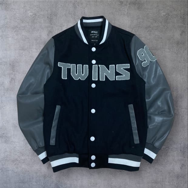 ATC LG트윈스 스펠아웃 바시티 자켓