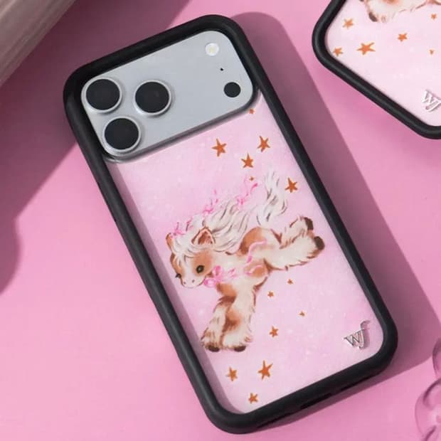 와일드플라워 폰케이스 핑크 포니 아이폰17 에어