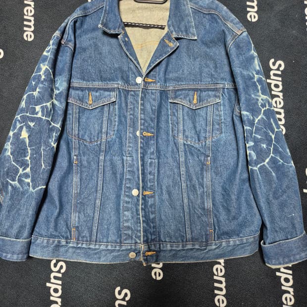 슈프림 트러커 데님자켓xl