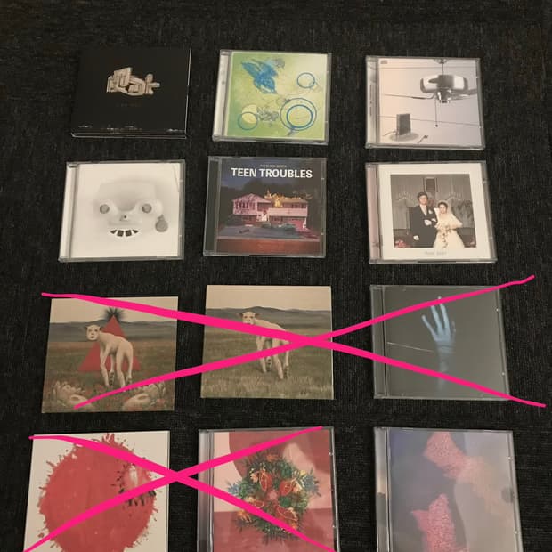 MOT공중그늘검정치마파란노을릴리슈슈등등 CD 판매합니다