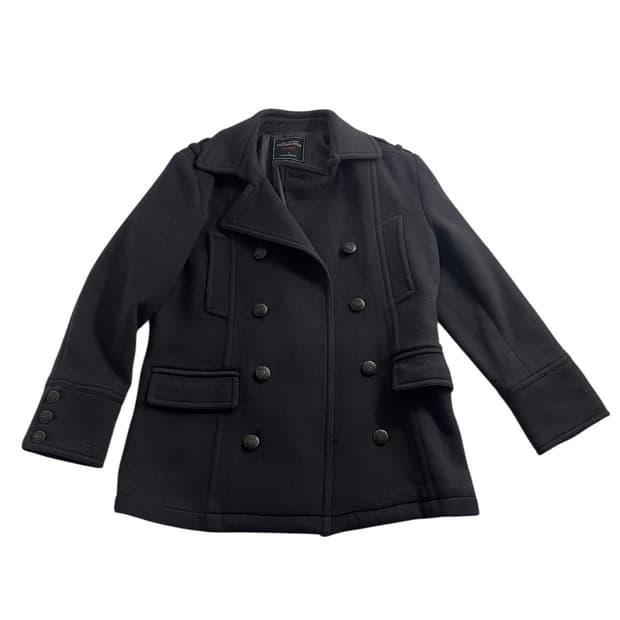 Maru 클래식 더블버튼 울 피코트 L 사이즈 