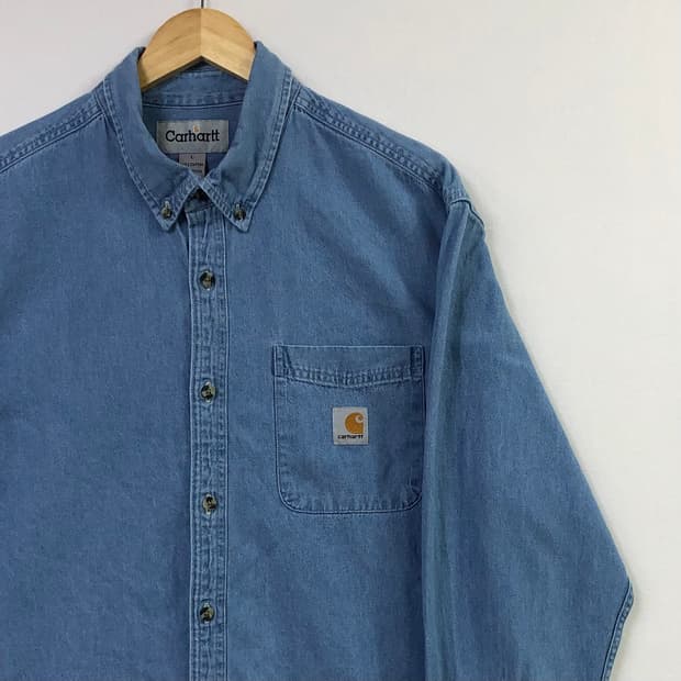 105 칼하트 데님 셔츠