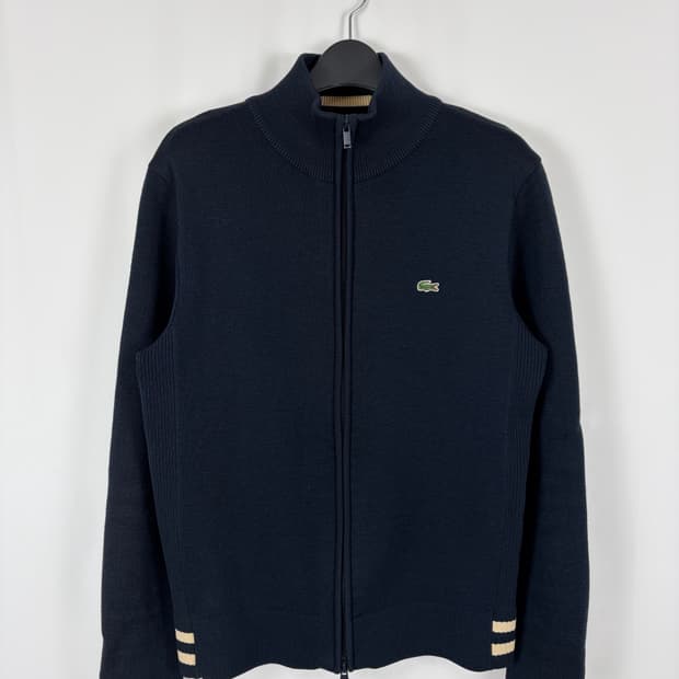 a203) 라코스테 투웨이 니트집업