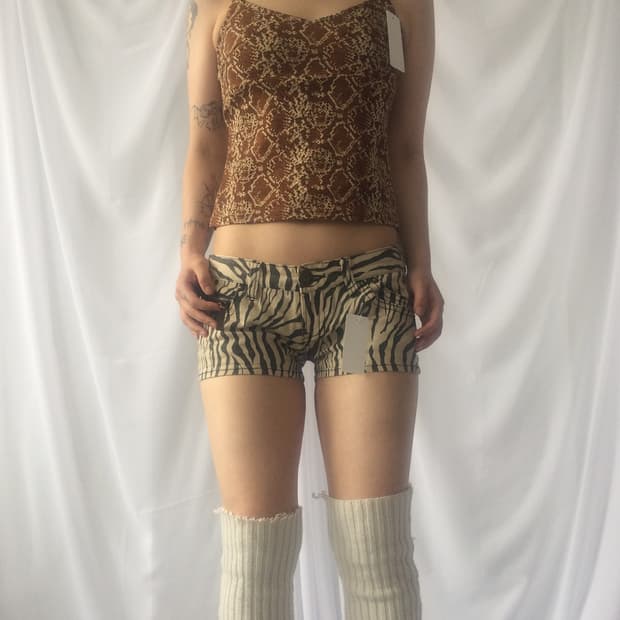 Pattern sleeveless
