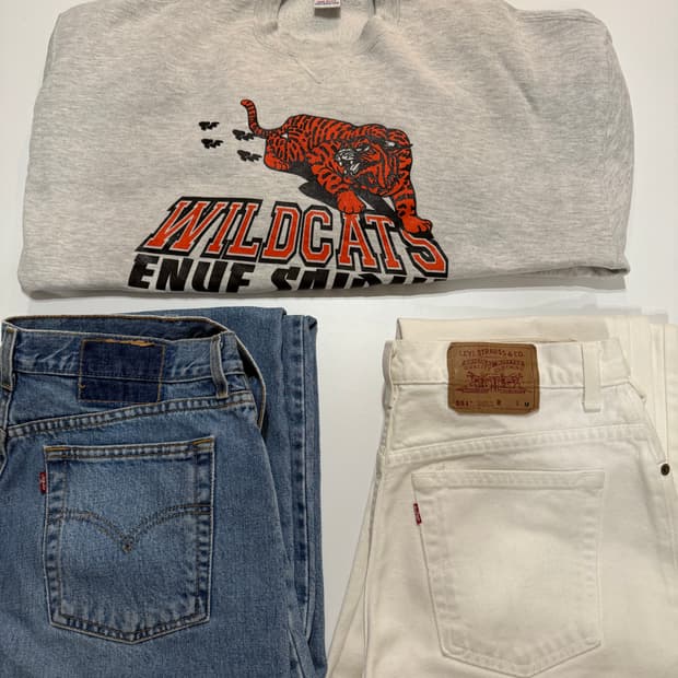 빈티지 리바이스 551 2종 