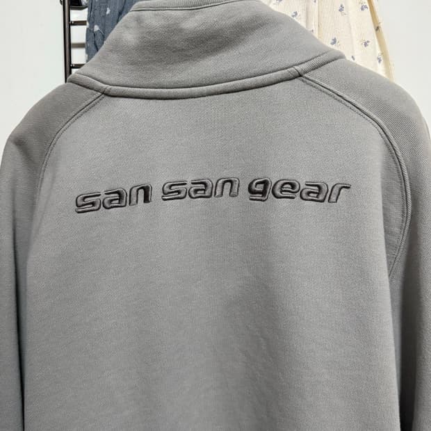 산산기어 스웻집업 탄 1사이즈