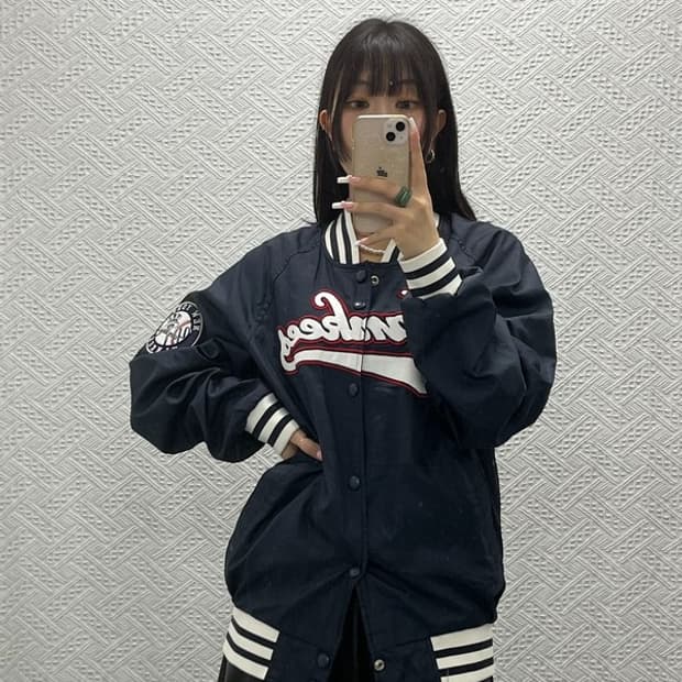 MLB 올드스쿨 펑크 뉴욕양키스 바시티자켓 110 C13663