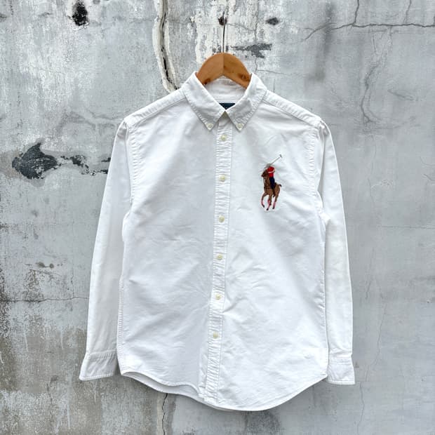 Polo 폴로 빅포니 흰색 셔츠