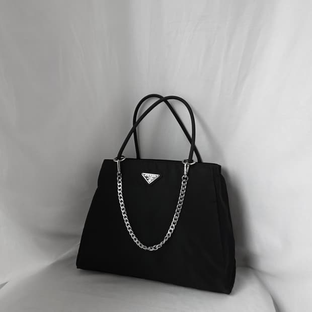 [정품 PRADA] 프라다 포코노 나일론 토트백