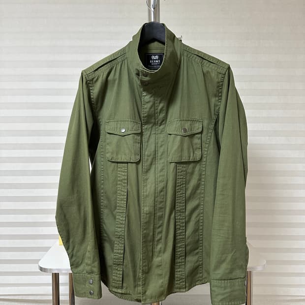 BEAMS HEART Military Shirt Jacket