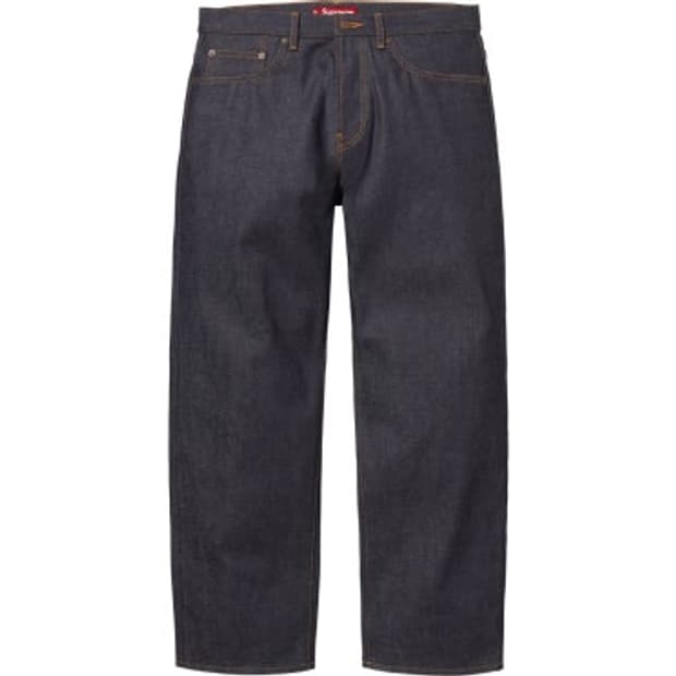 슈프림 배기진 셀비지 M