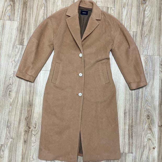 리가든 울/앙고라 오버핏 코트 F