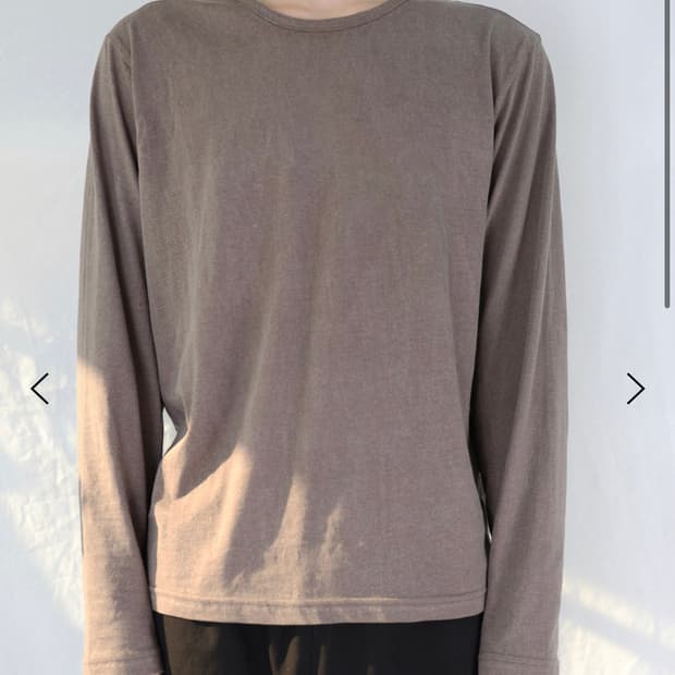 [1] les tailored long sleeve brown