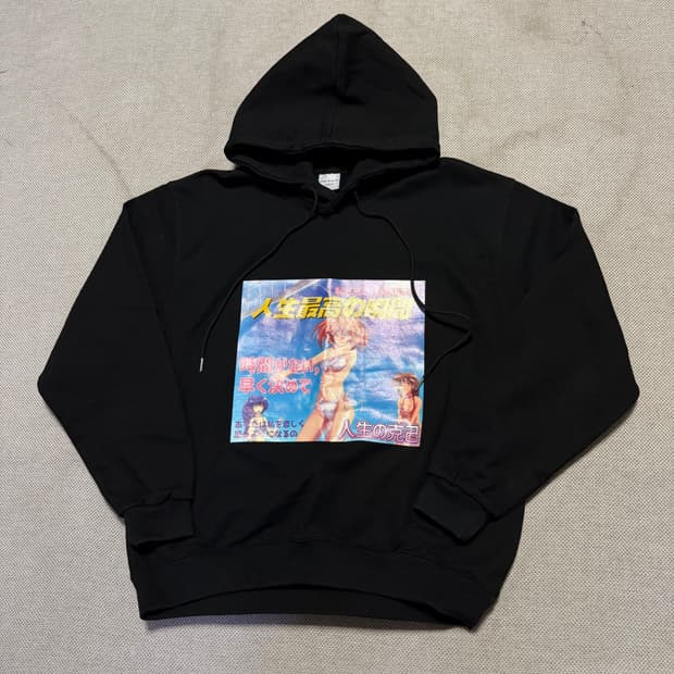 아크메드라비 프린팅 후드티