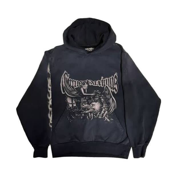 트래비스 스캇 키르쿠스 막시무스 스타디움 투어 25 스프 레이 후드 블랙