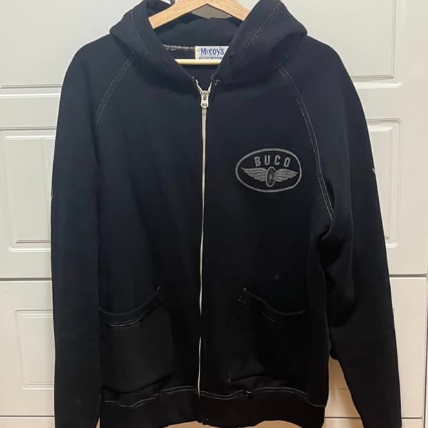 리얼맥코이 부코(BUCO) 후드집업