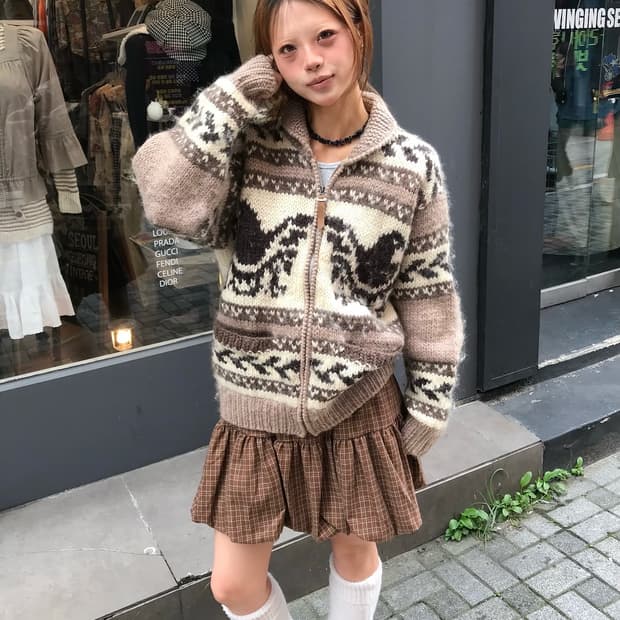 코위찬 독수리 집업