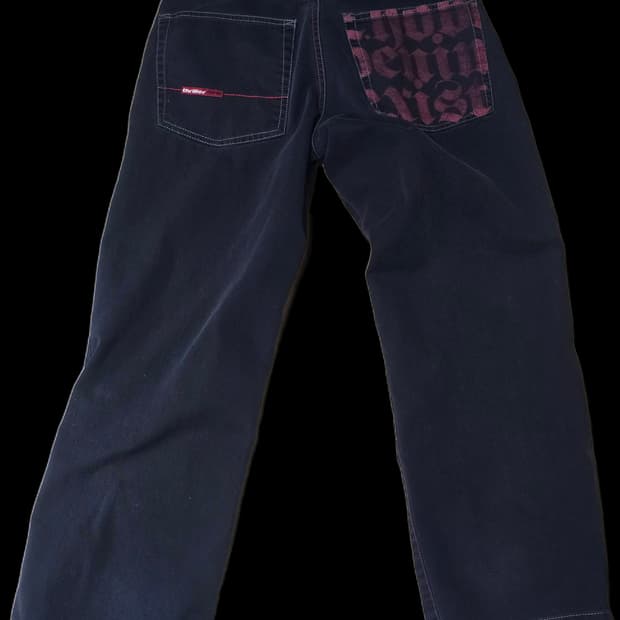 90s vintage thriller bagge jeans