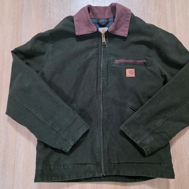 칼하트 j97 모스그린 미디움 레귤러